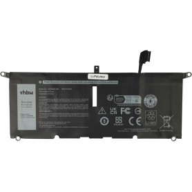 Baterija za Dell H754V, DXGH8, 0V48RM, 0H754V, HK6N5, DGV24 - 4400 mAh 7.6 V Li-polymer