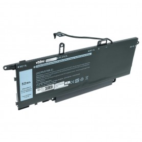Baterija za Dell NF2MW - 6750 mAh 7.6 V Li-polymer