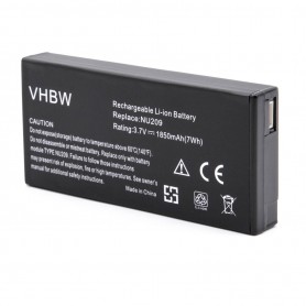 Baterija za Dell NU209, P9110, 0NU209, 0XJ547, DX481, FR463, FR465 - 1850 mAh 3.7 V Li-Ion