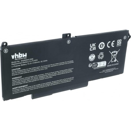 Baterija za Dell RJ40G, 075X16 - 4100 mAh 15.2 V Li-polymer