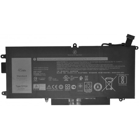 Baterija za Dell X49C1, CFX97, 71TG4 - 3000 mAh 11.4 V Li-polymer