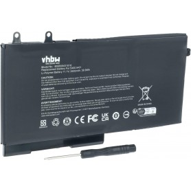 Baterija za Dell XV8CJ, 7VTMN, 01V1XF, 27W58, 1V1XF - 3500 mAh 11.4 V Li-polymer