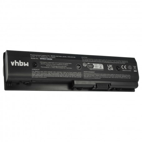 Baterija za HP 671567-831, 671567-421, 672326-421, 671731-001 - 6600 mAh 10.8 V Li-Ion