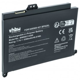 Baterija BP02XL do HP Pavilion 15-AU 15-AU051NW 15-AU071NW 15-AU102NW 15-AU107NW 15-AW 15-AW010NW