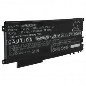 Baterija za HP 856543-855, 856301-2C1, 856843-850, DN04XL - 4500 mAh 15.4 V Li-polymer