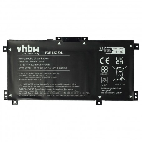 Baterija za HP 916368-541, 916368-421, HSTNN-LB7U, 916814-855 - 4400 mAh 11.55 V Li-polymer