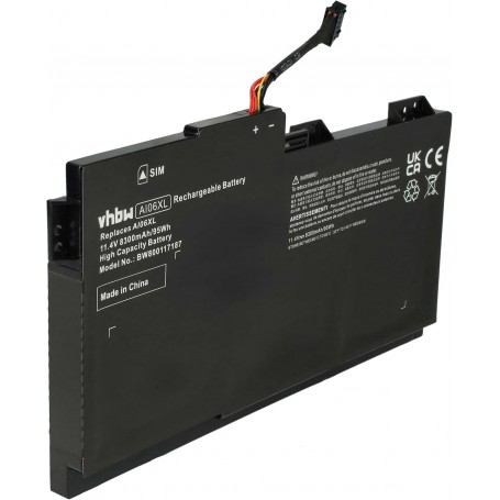 Baterija za  HP HSTNN-C86C, 808451-001, AI06XL, 808397-421 - 8300 mAh 11.4 V Li-polymer