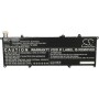 Baterija za HP HSTNN-DB9J, 996QA155H, BQ40Z551, EP04056XL, EP04XL - 6800 mAh 7.7 V Li-polymer
