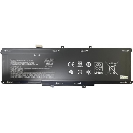 Baterija za HP L07045-855, HSTNN-1B8H, ZG06095XL, L07351-1C1 - 8200 mAh 11.55 V Li-Ion