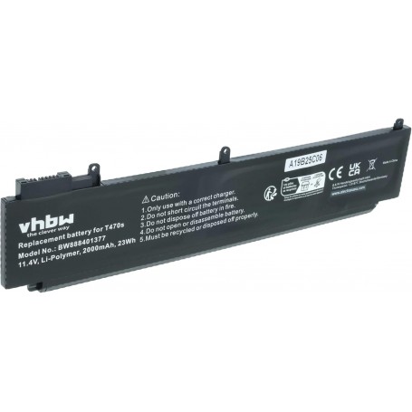 Baterija za Lenovo 00HW022, SB1046F46461, 00HW023, 00HW036 - 2000 mAh 11.4 V Li-polymer