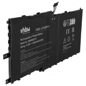 Baterija za Lenovo 01AV499, 01AV475, 01AV474, L17M4P71, L17C4P71 - 2900 mAh 15.36 V Li-polymer