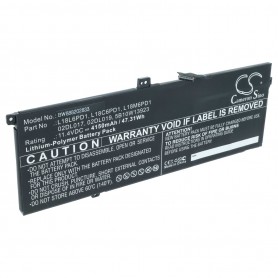 Baterija za Lenovo 02DL017, 02DL019, L18L6PD1, 5B10W13923, L18C6PD1 - 4150 mAh 11.4 V Li-polymer
