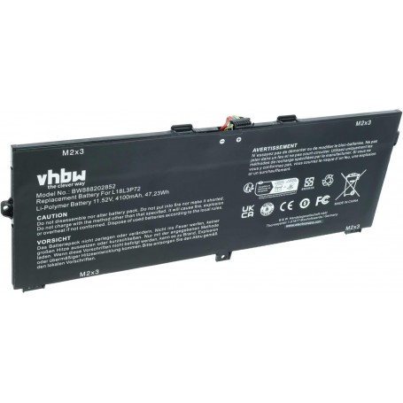 Baterija za Lenovo 02DL021, 02DL022, 5B10W13927, 5B10W13928 - 4100 mAh 11.52 V Li-polymer