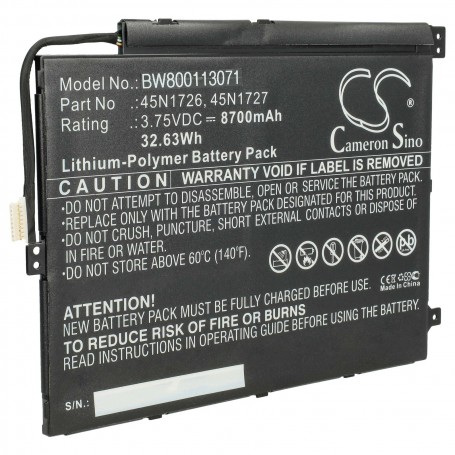 Baterija za Lenovo 1ICP4/82/114-2, 45N1726, 1ICP4/83/113 - 8700 mAh 3.75 V Li-polymer