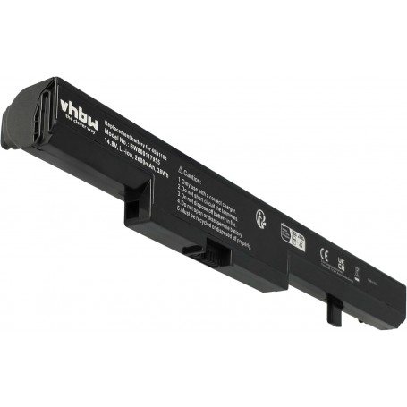 Baterija za Lenovo 45N1184, 45N1185, ASM 45N1182, 45N1183 - 2600 mAh 14.8 V Li-Ion