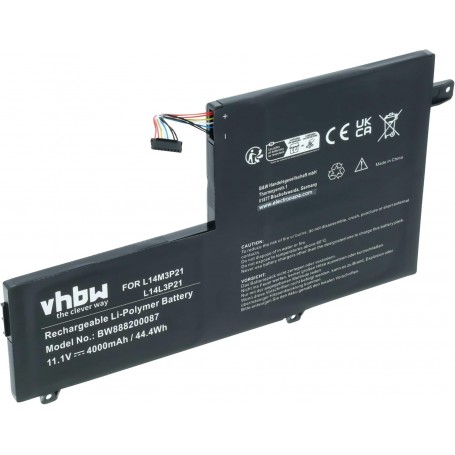 Baterija za Lenovo 5B10G78611, 5B10G78609, 5B10K10180, 5B10J40590 - 4000 mAh 11.1 V Li-polymer