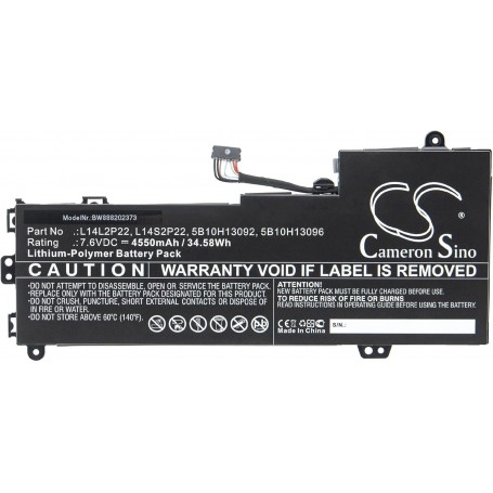 Baterija za Lenovo 5B10H13096, 5B10H17229, 5B10H17230, 5B10H13092 - 4550 mAh 7.6 V Li-polymer