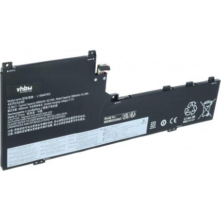 Baterija za Lenovo 5B10U97773, 5B10U97772, 5B10W67424, 5B10W67253 - 3950 mAh 15.36 V Li-polymer