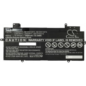 Baterija za Lenovo 5B10W13974, 5B10W13973, 5B10W13975 - 3600 mAh 15.44 V Li-polymer