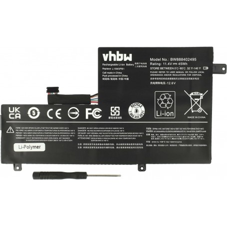 Baterija za  Lenovo 5B10W67247, 5B10K88049, 5B10K88048, 5B10K88047 - 3900 mAh 11.4 V Li-polymer