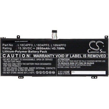 Baterija za Lenovo 5B10W67315, 5B10S73499, 5B10S73500, 5B10S73501 - 2850 mAh 15.36 V Li-polymer
