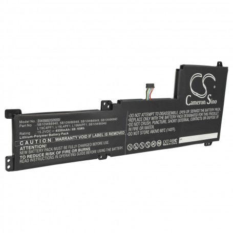 Baterija za Lenovo 5B10W86940, L19C4PF1, 5B10W86948, L19L4PF1 - 4550 mAh 15.2 V Li-polymer