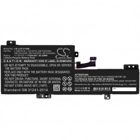 Baterija za Lenovo 5B10X02593, 5B10X02604, L19C3PF8, L19M3PF8 - 3150 mAh 11.52 V Li-polymer