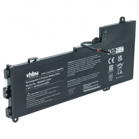 Baterija za Lenovo L14M2P24, L14L2P22, L14S2P22 - 4610 mAh 7.6 V Li-polymer