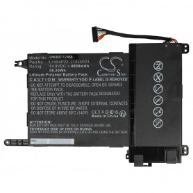 Baterija za Lenovo L14M4P23, L14L4P23, L14S4P22 - 4000 mAh 14.8 V Li-polymer
