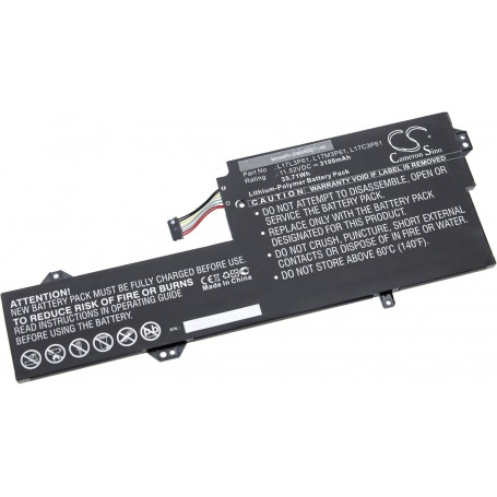 Baterija za  Lenovo L17M3P61, L17L3P61, L17C3P61 - 3100 mAh 11.52 V Li-polymer