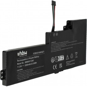 Baterija za Lenovo SB10K97576, 01AV420, 01AV419, 01AV489, 01AV421 - 2050 mAh 11.25 V Li-polymer