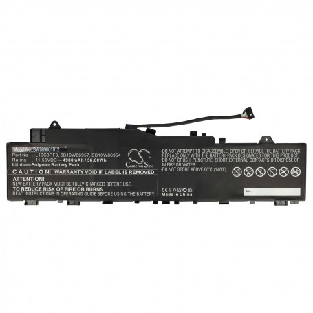 Baterija za Lenovo IdeaPad 5 14" - 4900 mAh 11.55 V Li-polymer