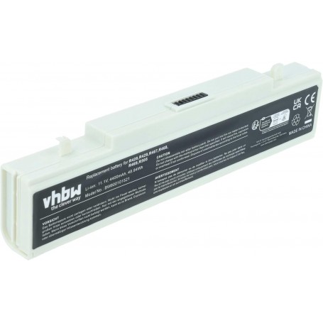 Baterija za Samsung AA-PB9MC6S, AA-PB9MC6W, AA-PB9MC6B - 4400 mAh 11.1 V Li-Ion / bela