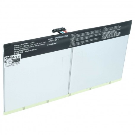 Baterija za tablični računalnik Asus 0B200-02120000, 0B200-02120100, C12N1604, AD2068520 - 8200 mAh 3.85 V Li-polymer