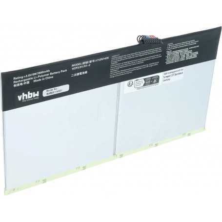 Baterija za tablični računalnik Asus C12-N1435, C12N1435 - 7800 mAh 3.8 V Li-polymer