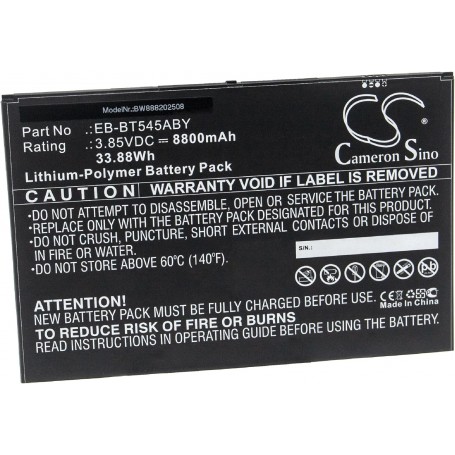 Baterija za tablični računalnik Samsung EB-BT545ABY - 8800 mAh 3.85 V Li-polymer