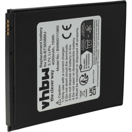 Baterija za tablični računalnik Samsung Galaxy Tab Active, Active 2, Active 2 LTE - 4050 mAh 3.7 V Li-polymer