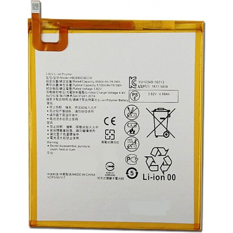 Baterija za tablični računalnik Huawei HB2899C0ECW - 5100 mAh 3.82 V Li-polymer