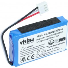 Baterija za JBL AEC653055-2P  - Li-polymer 2000 mAh