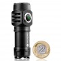 Set ročne LED svetilke everActive FL-50RW Droppy in Li-ion baterije everActive 16340 3,7V 700mAh z mikro USB priključkom
