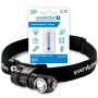 Set ročne LED svetilke everActive FL-55R Dripple in Li-ion baterije everActive 16340 3,7V 700mAh z mikro USB priključkom.