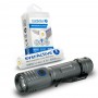 Set ročne LED svetilke everActive FL-2000R Buddy in Li-ion baterije everActive 18650 3,7V 3500mAh z mikro USB priključkom.