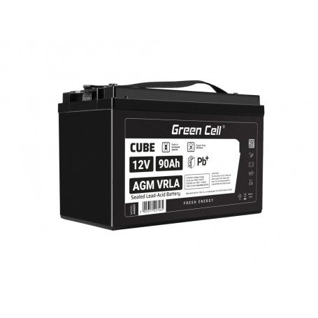 Akumulator CUBE AGM VRLA IP54 12 V 90 Ah