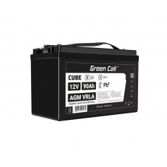 Akumulator CUBE AGM VRLA IP54 12 V 90 Ah