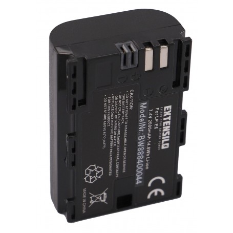 Baterija za Canon LP-E6N - 2000mAh, 7.4V, Li-Ion