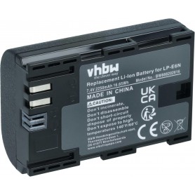 Baterija za Canon LP-E6N - 2250mAh, 7.4V, Li-Ion z Info čipom