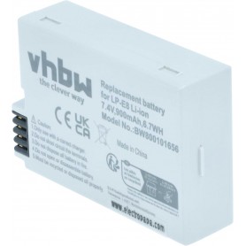 Baterija za Canon LP-E8 - 900mAh, 7.2V, Li-Ion