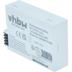 Baterija za Canon LP-E8 - 900mAh, 7.2V, Li-Ion