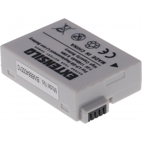 Baterija LP-E8 ® Canon EOS Rebel T2i, T3i, T4i, T5i, EOS 600D, 550D, 650D, 700D, Kiss X5, X4, X6 7.4V 1100mAh