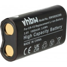 Baterija za fotoaparat RV3, RCR-V3, LB01, LB-01, CR-V3P, CR-V3 - 1000mAh, 3.6V, Li-Ion